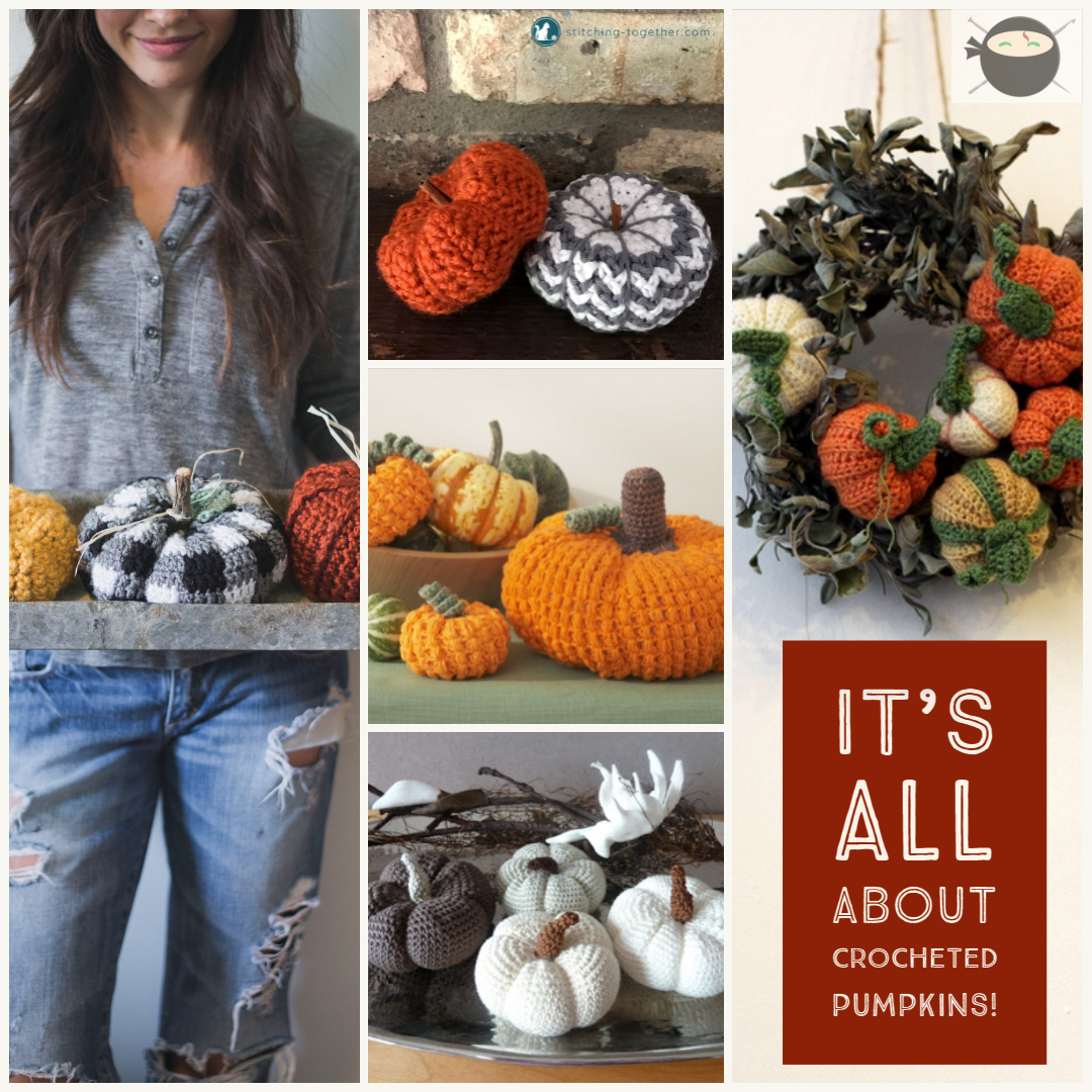 Crocheted Pumpkin Roundup!